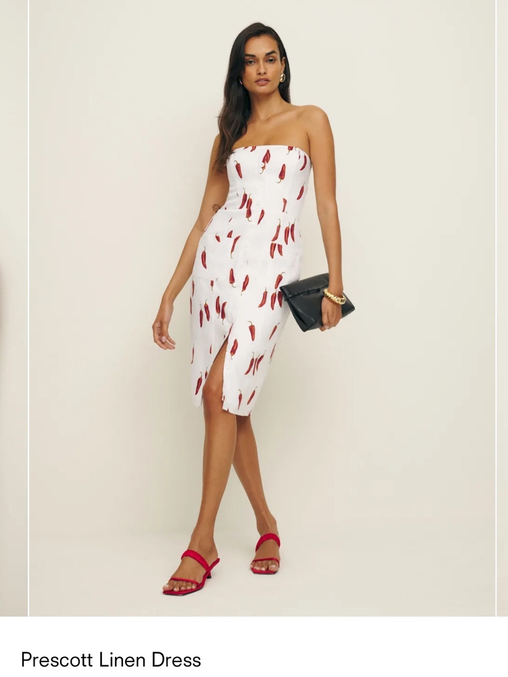 Reformation Prescott linen dress